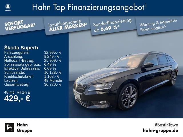 Skoda Superb Combi 4x4 Sportline 2.0 TSI