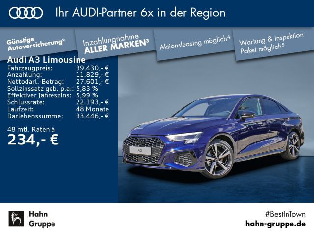 Audi A3 Limousine S-Line 35 TFSI