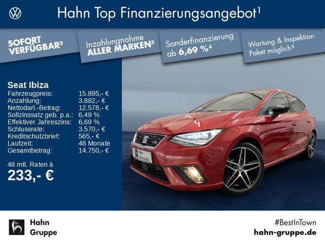 Seat Ibiza FR-lijn 1.0 TSI