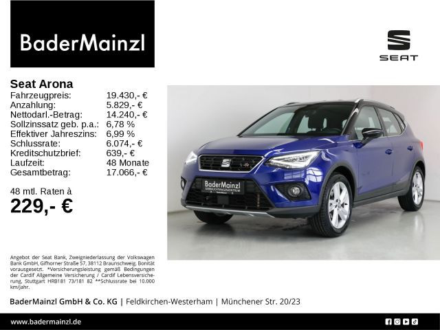 Seat Arona FR-lijn 1.5 TSI