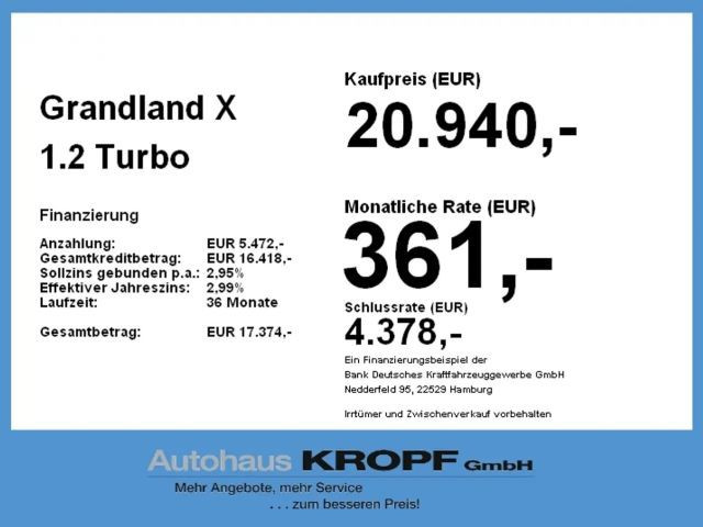 Opel Grandland X Innovation 1.2 Turbo Turbo