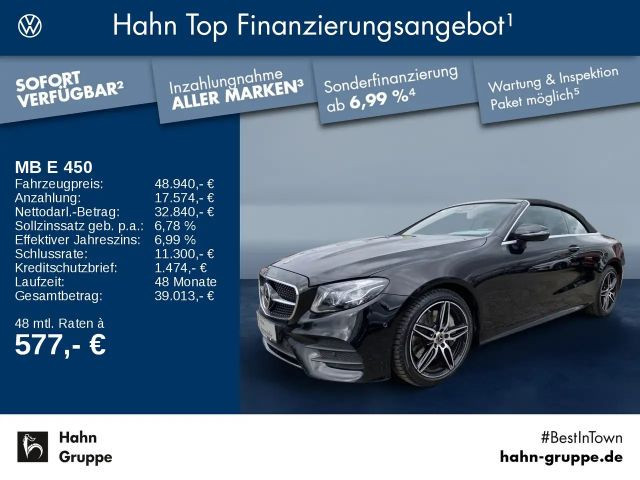 Mercedes-Benz E-Klasse E 450 4MATIC Cabriolet