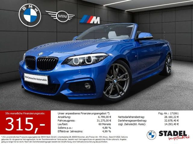 BMW 2 Serie 220 M-Sport Cabrio