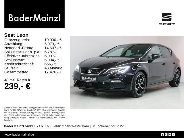 Seat Leon FR-lijn 2.0 TSI DSG