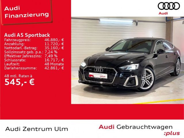 Audi A5 Sportback Quattro S-Line S-Tronic 45 TFSI