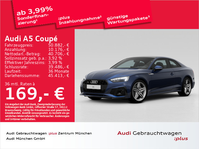 Audi A5 Coupé Quattro S-Line 50 TDI