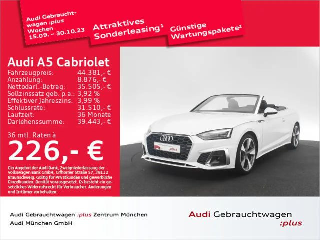 Audi A5 Cabriolet S-Line S-Tronic 35 TDI