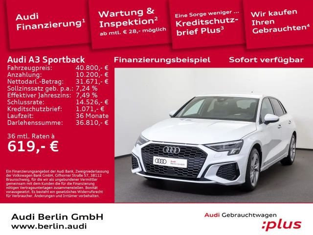 Audi A3 S-Line S-Tronic 35 TFSI