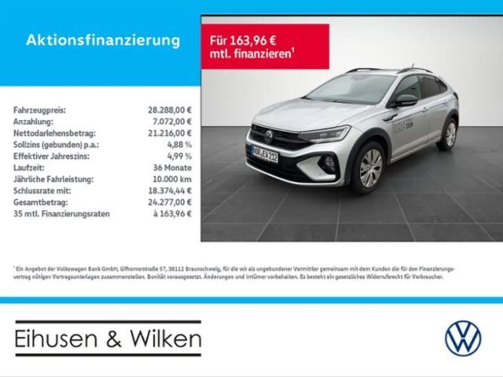 Volkswagen Taigo R-Line IQ.Drive