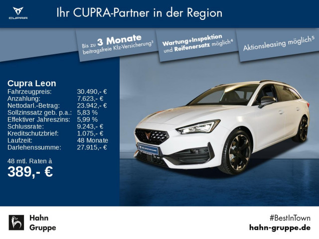 Cupra Leon Sportstourer DSG