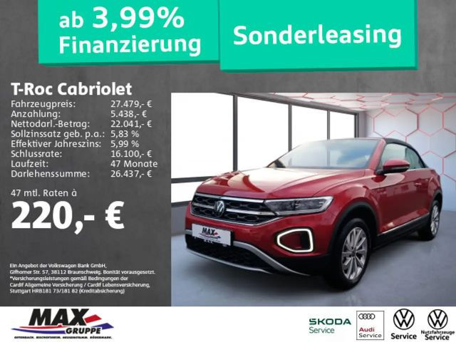 Volkswagen T-Roc Style Cabriolet 1.0 TSI