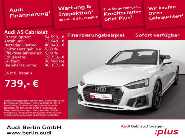 Audi A5 Cabriolet S-Line S-Tronic 40 TFSI