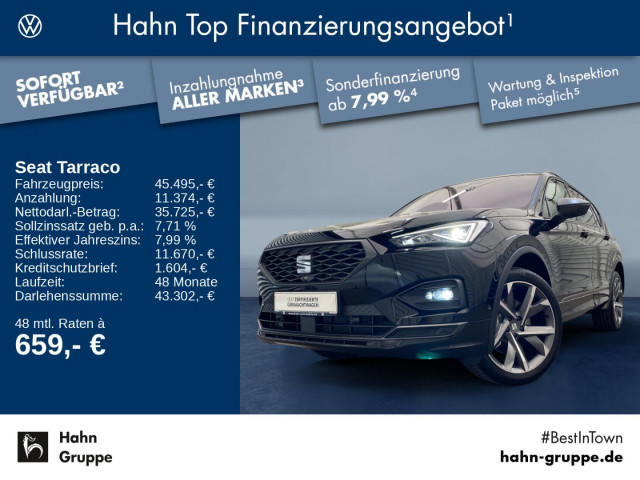 Seat Tarraco FR-lijn 2.0 TSI 4Drive DSG