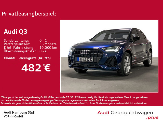 Audi Q3 S-Line S-Tronic 35 TFSI