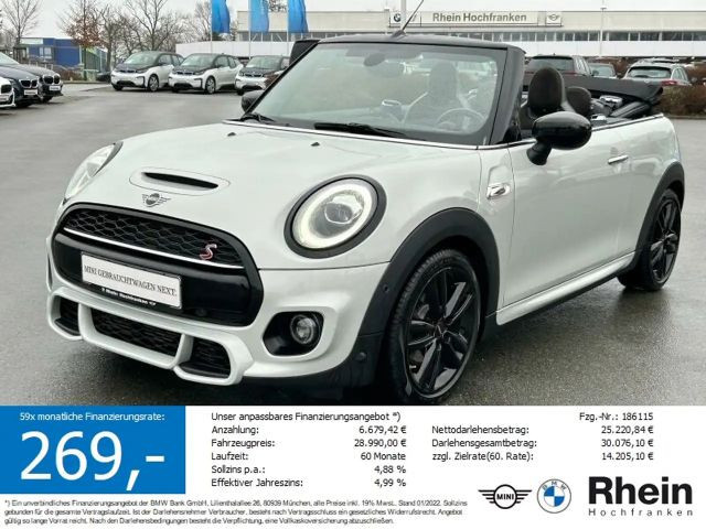 Mini Cooper S Cabrio JCW KIT LED NAVI H&K APPLECAR