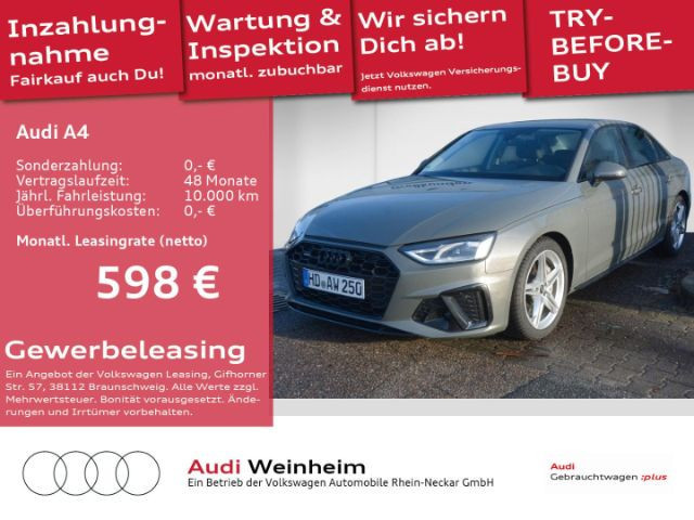 Audi A4 Sedan Quattro S-Line 50 TDI