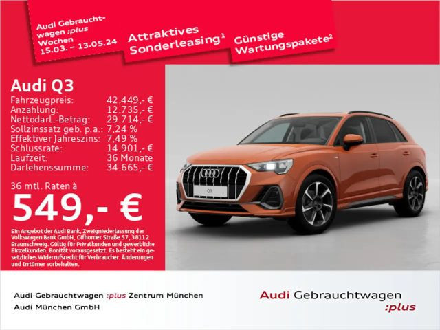 Audi Q3 S-Line S-Tronic 35 TFSI