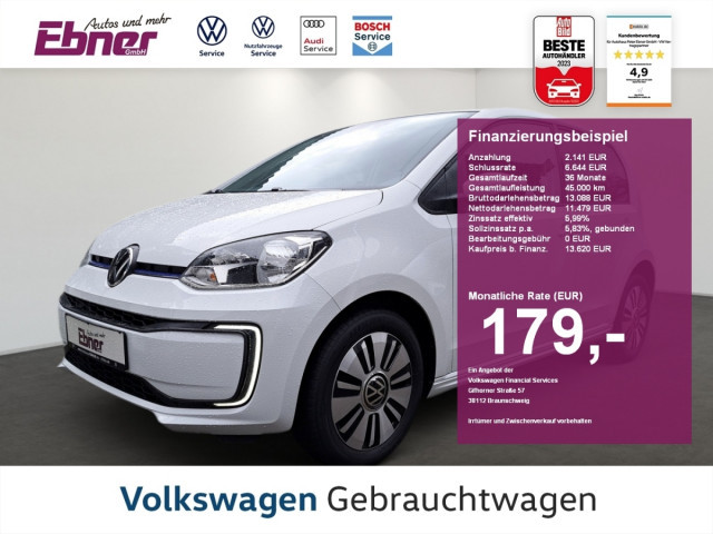 Volkswagen e-up! E-UP CCS+KAMERA+GRA+SITZHZG+DAB+ALU!