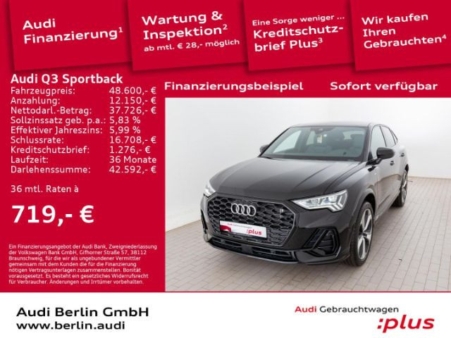 Audi Q3 Sportback S-Line S-Tronic 35 TFSI