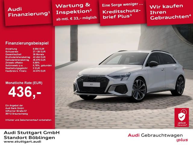 Audi A3 Sportback Quattro S-Line S-Tronic 40 TDI