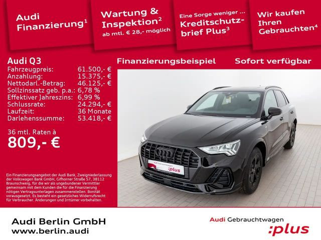 Audi Q3 Quattro S-Line S-Tronic 40 TFSI