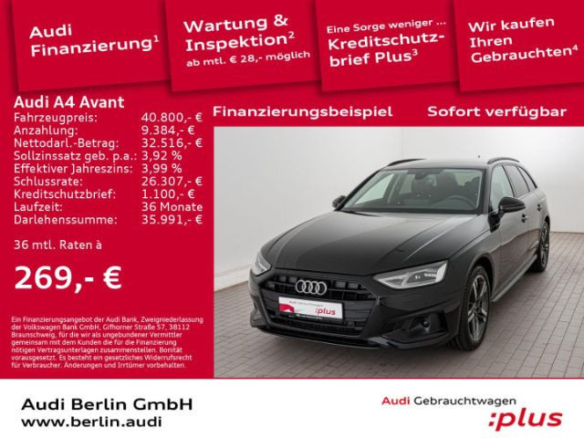 Audi A4 Avant S-Tronic 40 TDI