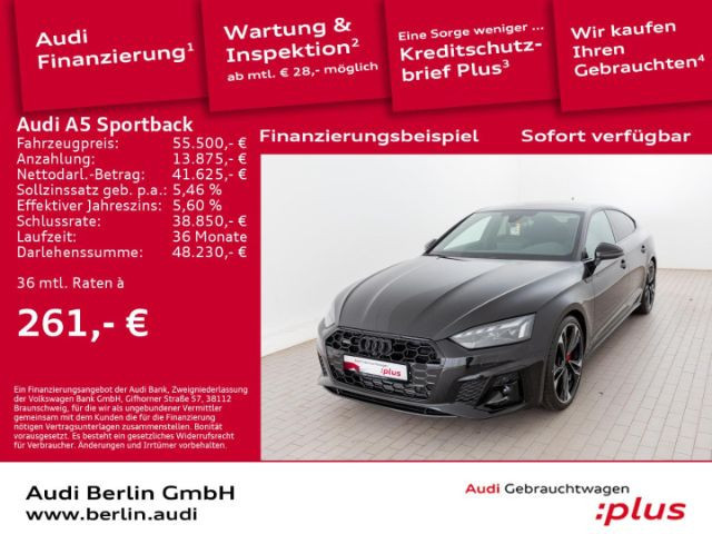 Audi A5 Sportback Quattro Business S-Line S-Tronic 45 TFSI