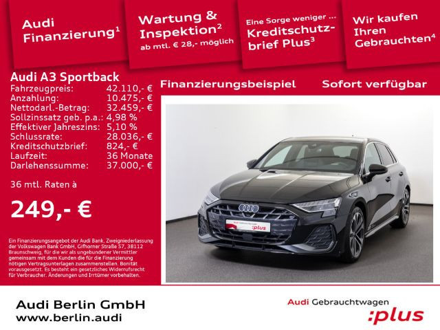 Audi A3 Sportback S-Line S-Tronic 35 TFSI