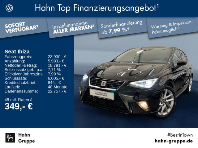 Seat Ibiza FR-lijn 1.5 TSI DSG