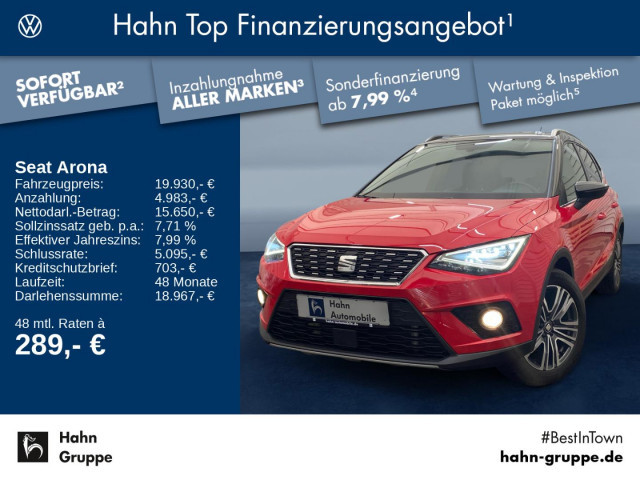 Seat Arona 1.0 TSI Xcellence DSG