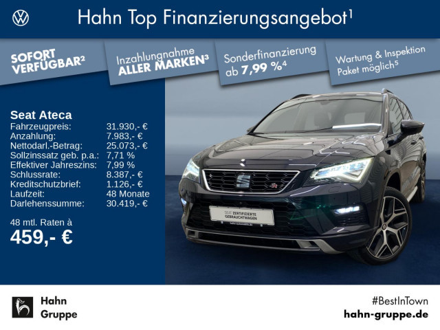 Seat Ateca FR-lijn 2.0 TSI 4Drive DSG