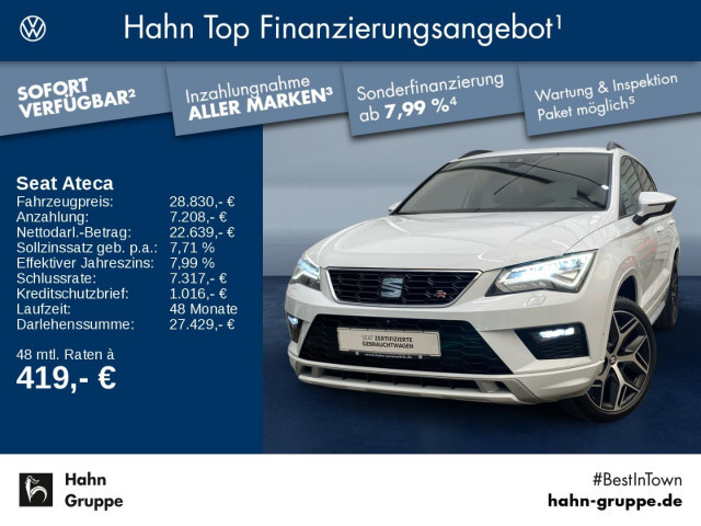 Seat Ateca FR-lijn 1.5 TSI DSG