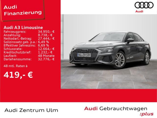 Audi A3 Limousine S-Line S-Tronic 35 TFSI