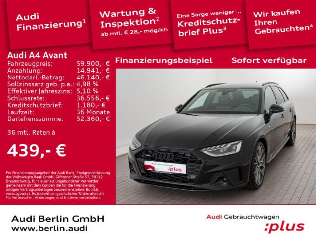 Audi A4 Avant Quattro S-Line S-Tronic 40 TDI