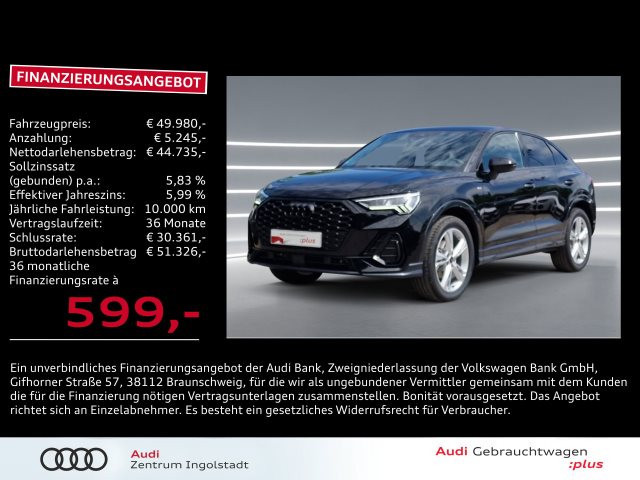 Audi Q3 Sportback S-Line S-Tronic 35 TDI