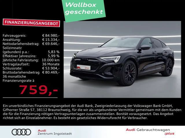 Audi Q8 e-tron Sportback Quattro S-Line 55