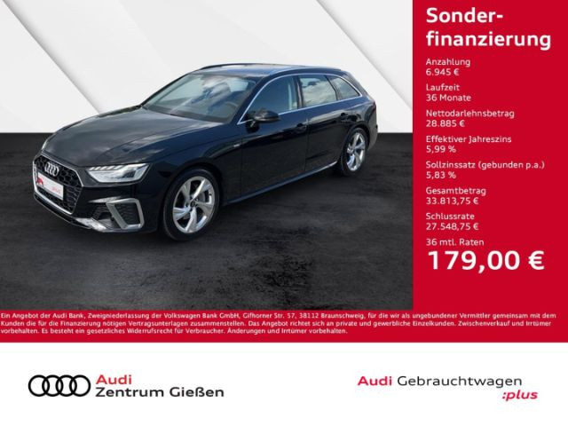 Audi A4 Avant S-Line S-Tronic 40 TFSI