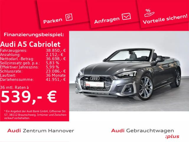 Audi A5 Cabriolet Quattro S-Line 40 TFSI