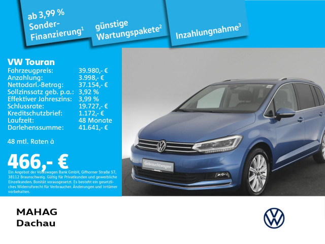 Volkswagen Touran DSG Highline 1.5 TSI 7-zitter