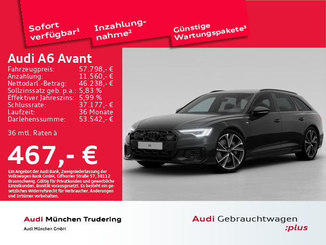 Audi A6 Avant Quattro S-Line S-Tronic Hybride 50 TFSI