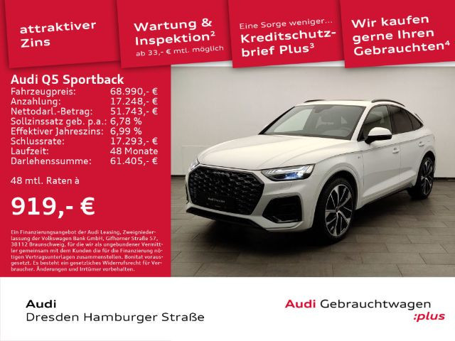 Audi Q5 Sportback Quattro Business S-Line S-Tronic Hybride 50 TFSI