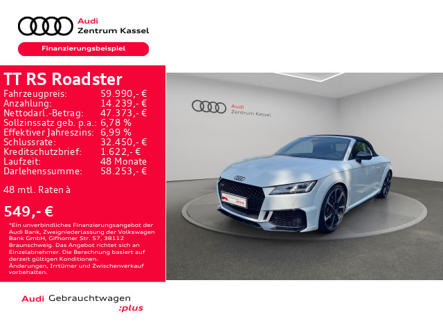 Audi TT RS Roadster Quattro S-Tronic