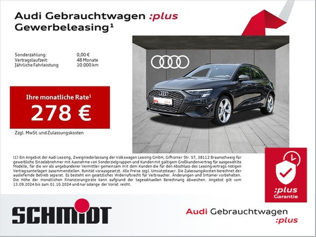 Audi A3 Sportback S-Tronic Hybride 40 TFSI