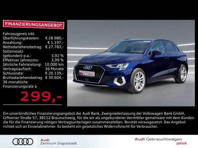 Audi A3 Sportback 30 TFSI