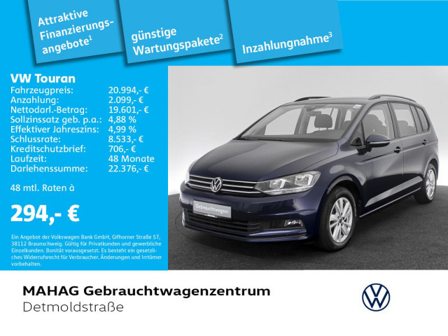 Volkswagen Touran Comfortline 2.0 TDI