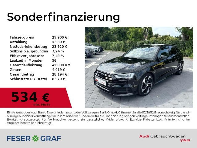 Audi A3 Sportback Quattro S-Tronic Sport 40 TFSI