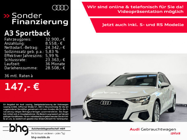 Audi A3 Sportback S-Tronic 35 TFSI