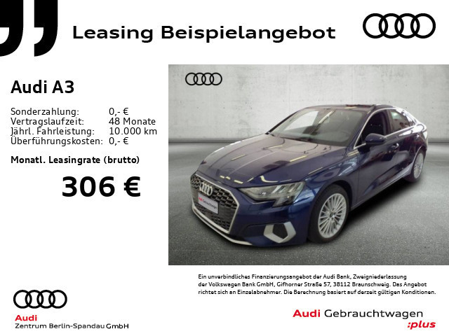 Audi A3 Limousine S-Tronic 35 TFSI