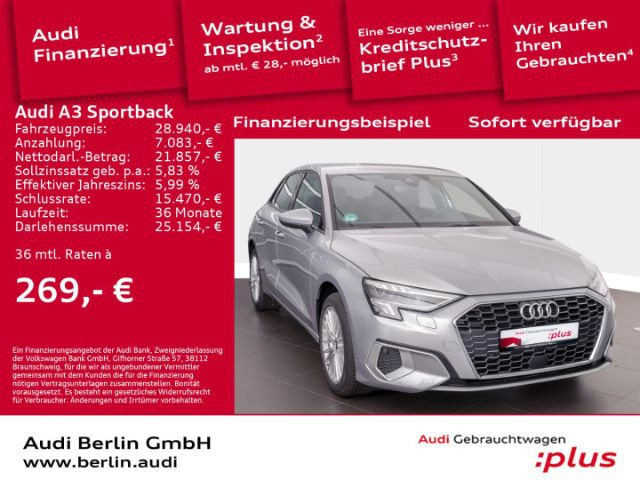 Audi A3 Sportback 35 TFSI