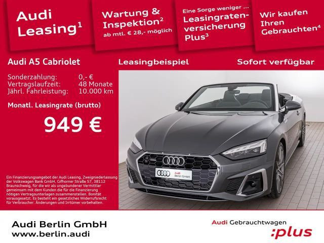 Audi A5 Cabriolet Quattro S-Line S-Tronic 45 TFSI